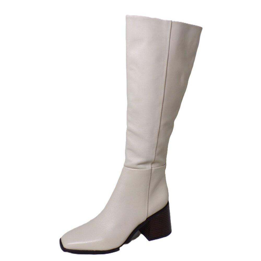 🆕SAM EDELMAN Wade Knee High Boot Ivory Off-White 8.5 - Picture 14 of 16
